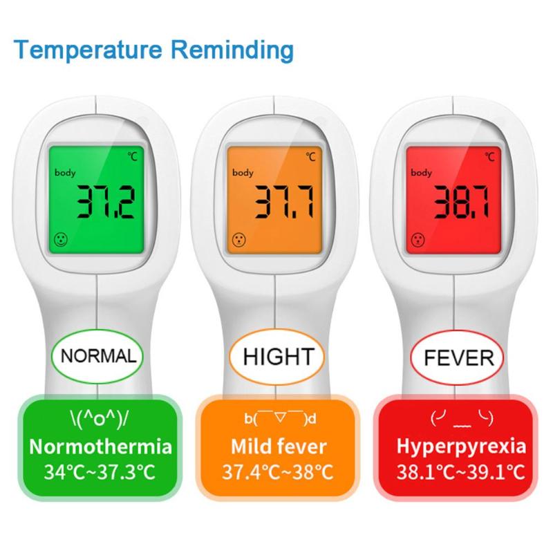 Non-Contact Thermometer Infrared Forehead Ear Baby and Adult Thermometer