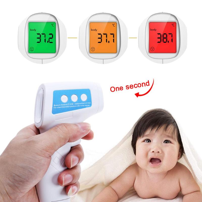 Non-Contact Thermometer Infrared Forehead Ear Baby and Adult Thermometer